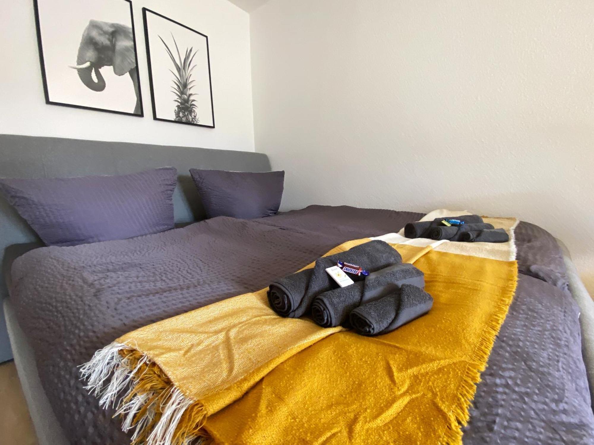 Osnabrück Schoelerberg Apartment Mit Tiefgaragenparkplatz Und Kingsize-Bett מראה חיצוני תמונה